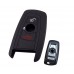 Чехол силиконовый ключа для BMW 1, 2, 3, 5, 7 серии, X1, X3, X4, X5, X6 (3 кнопки, SmartKey)